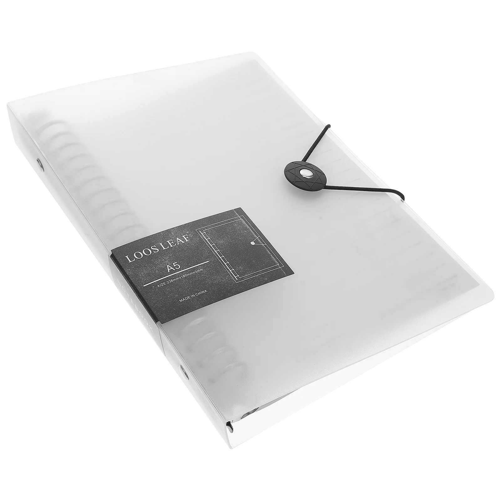 

1 Set Transparent A5 Planner Binder Notebook Loose-leaf Notepad for Students