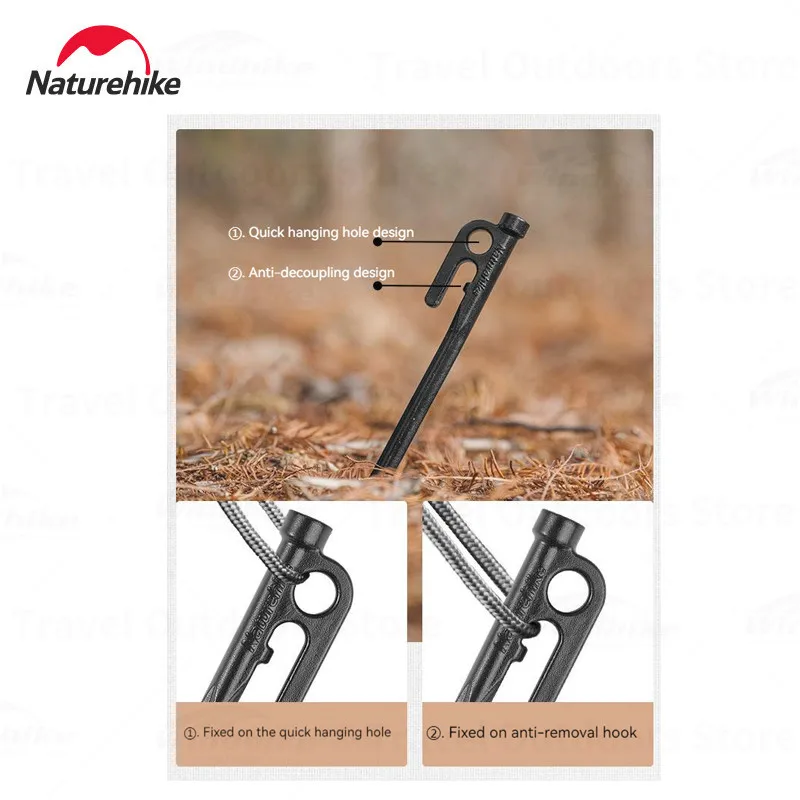 Naturehike 201 гвоздь из нержавеющей стали длина 20/30 см палатка укрытие от солнца гвозди
