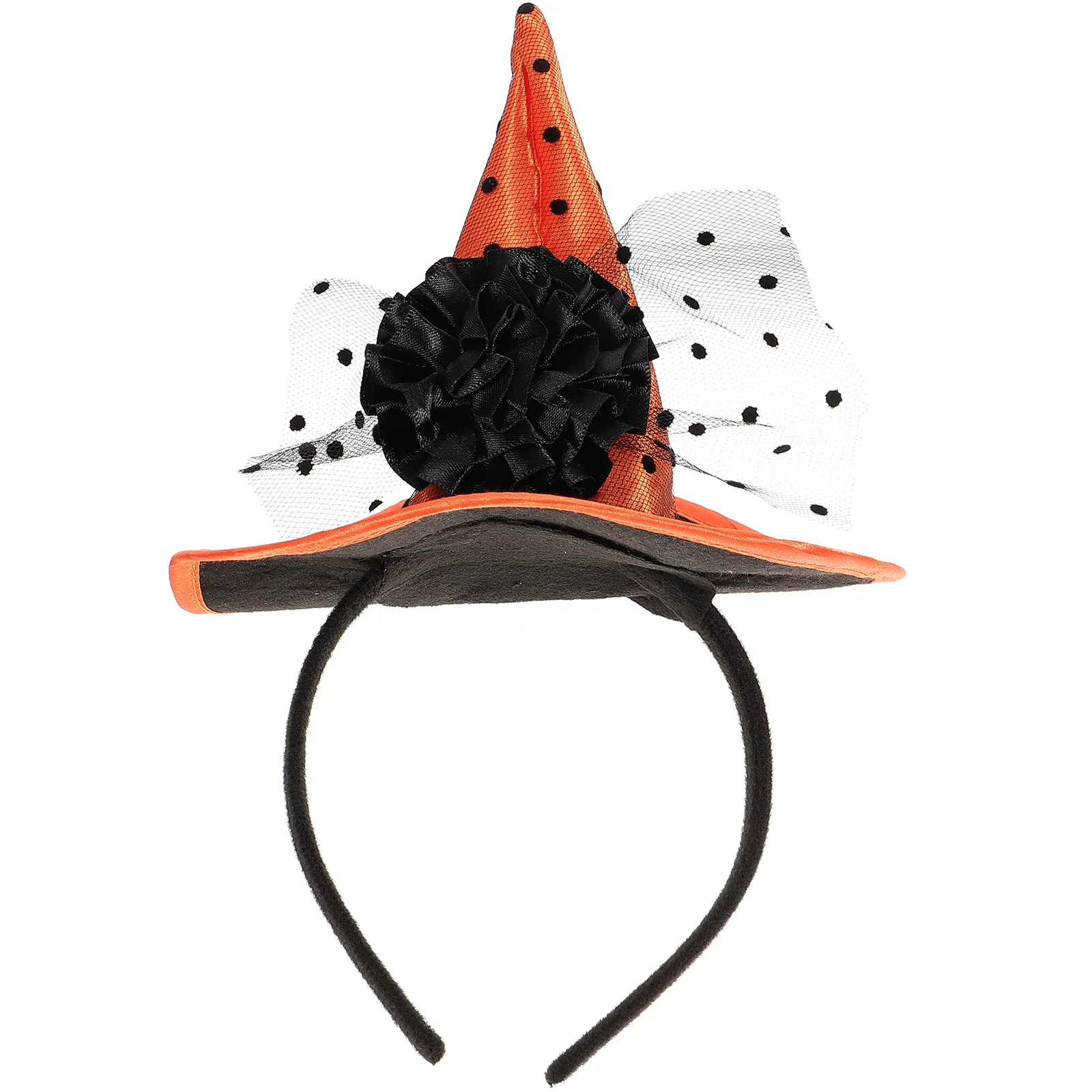 

Halloween Headband Witch Hairband Goth Halloween Hair Accessory for Women Girls