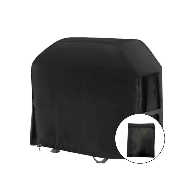 

Barbecue Cover Waterproof BBQ Grill Cover Weather Resistant Rip-Proof Anti-UV Fade Resistant With Adjustable Strap