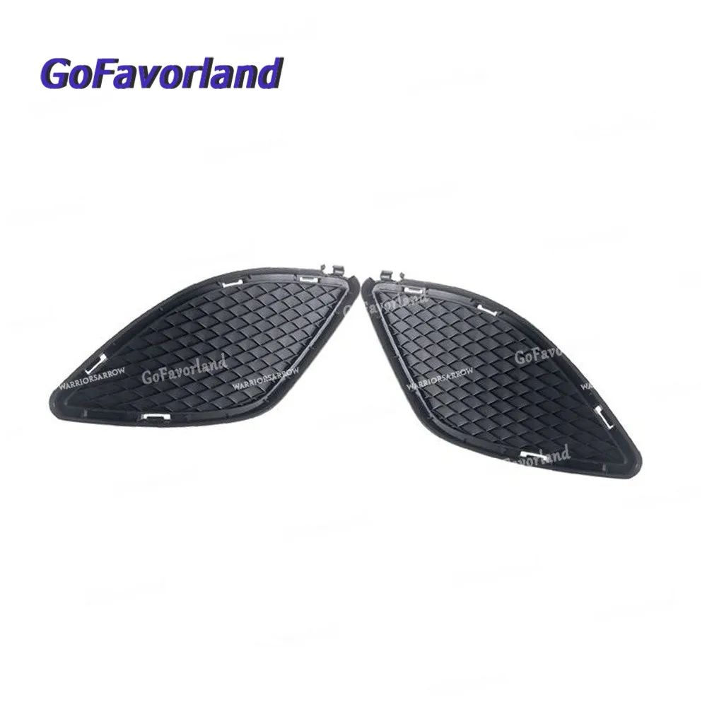 

Пара, передний левый и правый бампер, боковая рамка, крышка, решетка, черный пластик 1178850322 1178850422 для Mercedes-Benz CLA CLASS CLA250