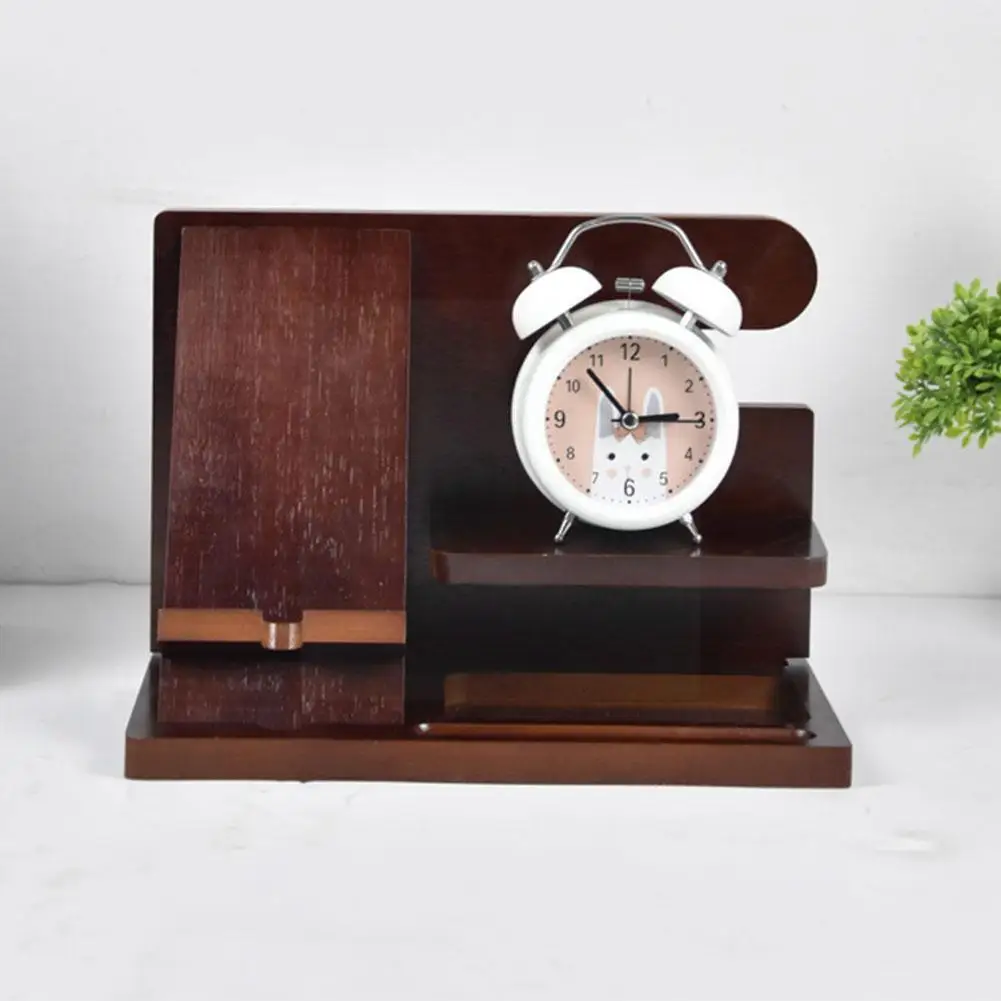 

Многофункциональный настольный деревянный держатель для часов