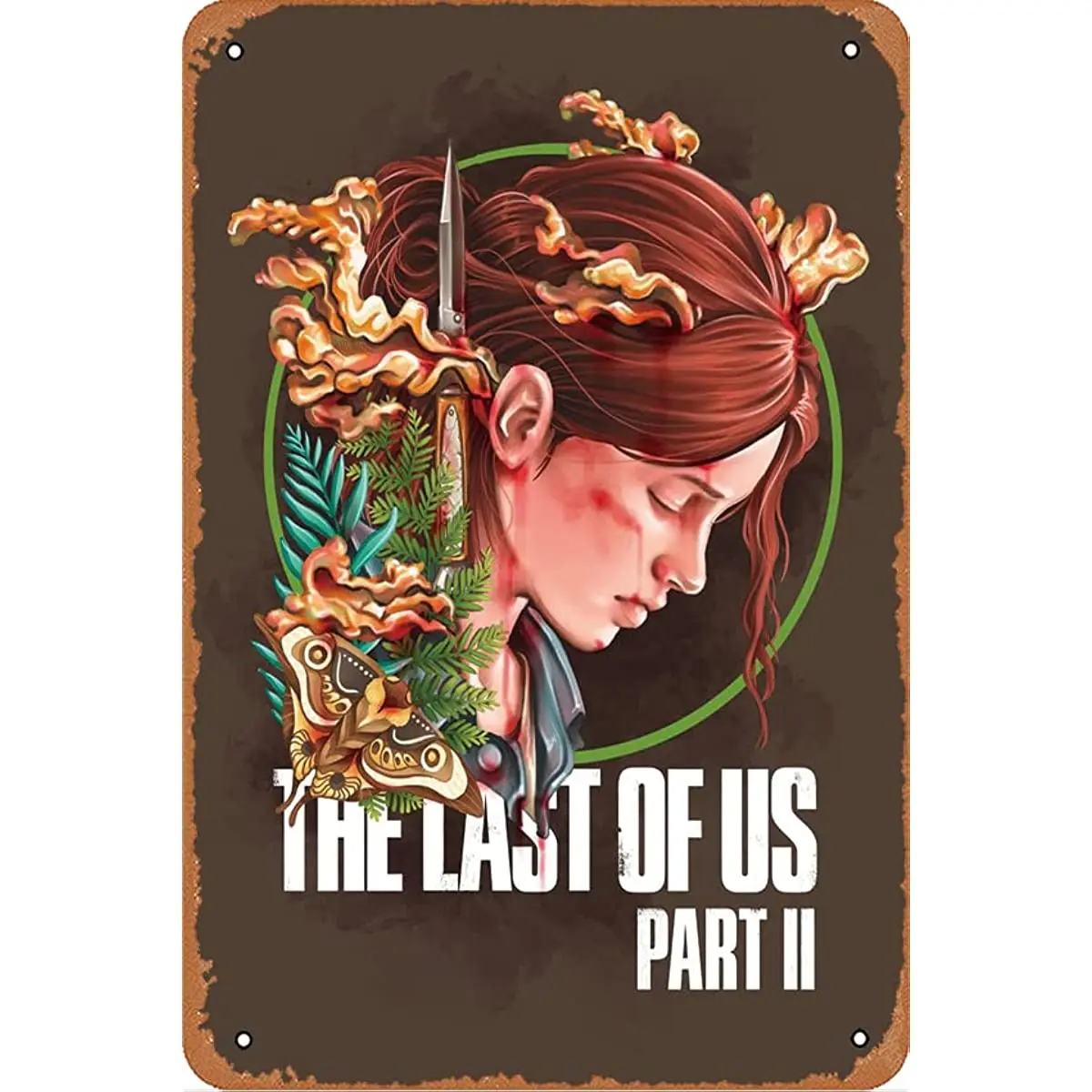 

Dark Games Tin Painting Tin Sign Metal Sign Vintage Metal Poster Cafes Office Game Club bar Home Wall Decoration