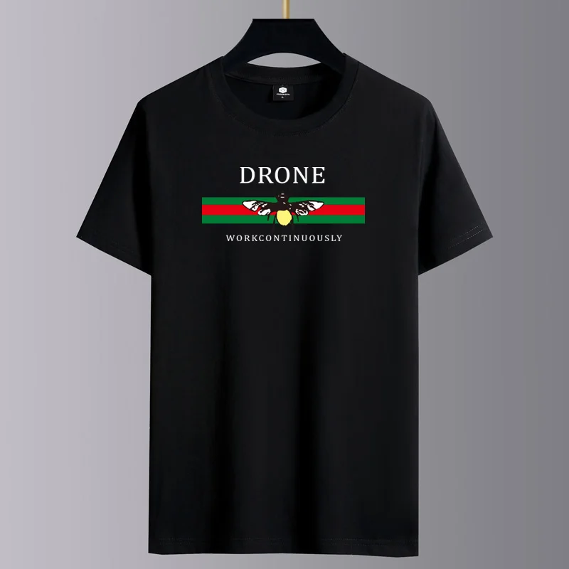 

2023 Animation Printing 100% Cotton Men T Shirt Hip-Hop Cotton T-shirt O-neck Summer Male Causal Tshirts Fashion Loose Tees B28