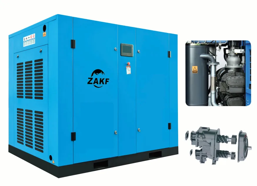 

ZAIV-20 ZAKF 15KW inverter drilling diving portable 4500psi integrated Screw air compressor