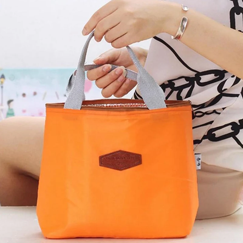 

New Thermal Insulated Portable Cooler Waterproof Food Storage Container Bag Tote Carry Bag Organizer For Outdoor Camping Lunch
