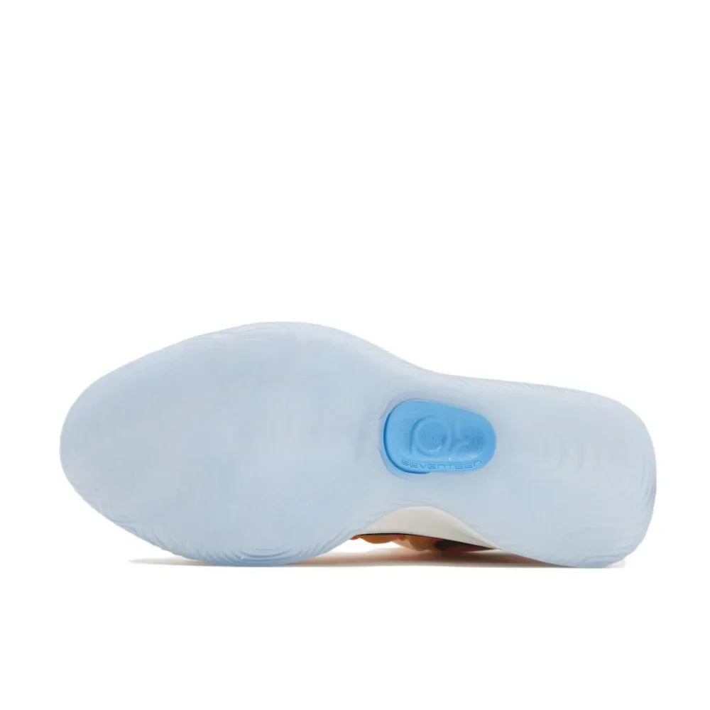 Мужские баскетбольные кроссовки Nike Orange White Black