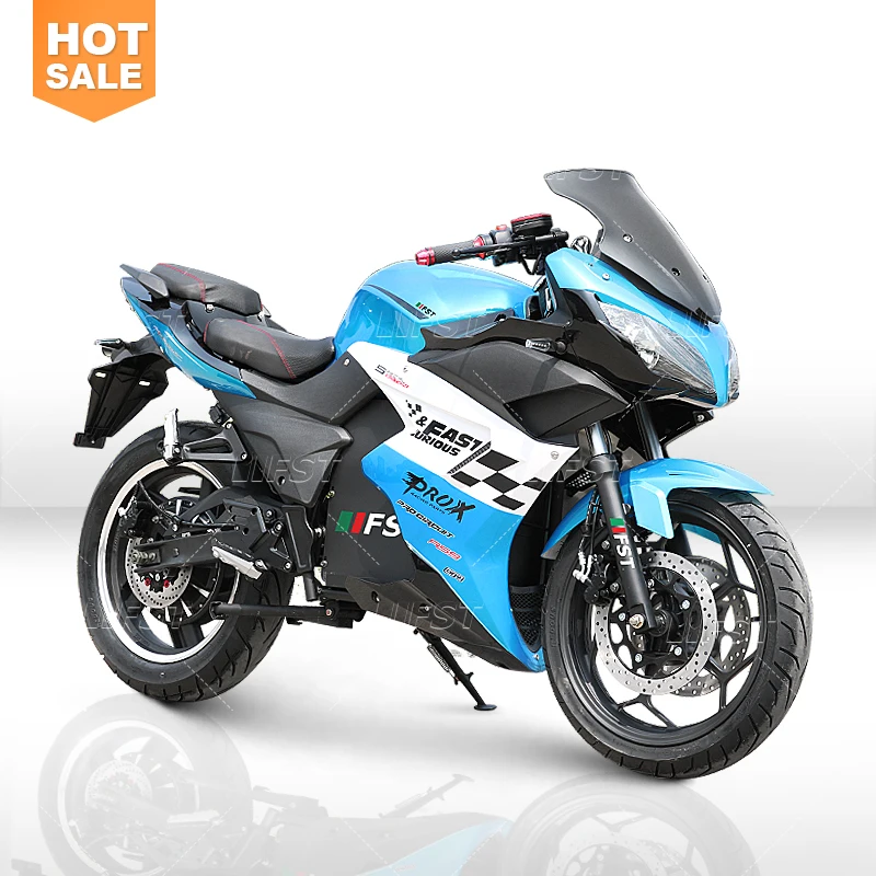 

Moto Electric Adult 5000w 100km/h High Speed Electric Motorcycle Motor Hub For Sale Electric Racing Motorcycle