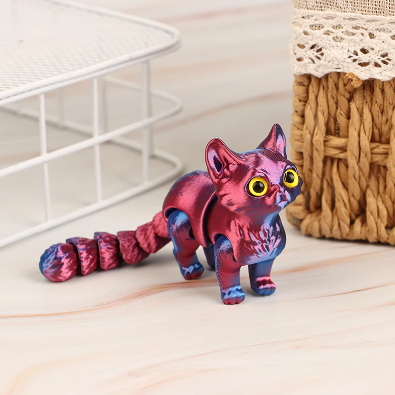 

Фигурки кошек 3D печать ПВХ