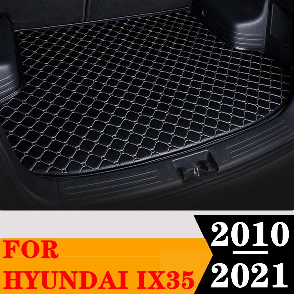 

Коврик Sinjayer для багажника автомобиля, водонепроницаемый коврик для багажника автомобиля, плоский боковой коврик для груза, подкладка для HYUNDAI IX35 2010 2011 12-2021