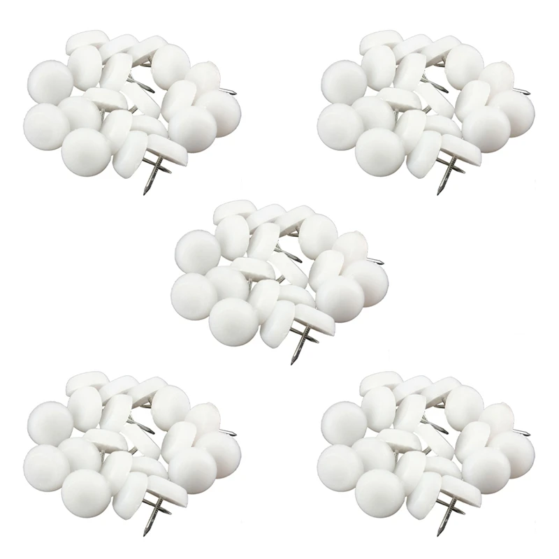 

Hot YO-500X Felt Feet Pad Skid Glide Nail Protector Furniture Chair Table Leg 14Mm