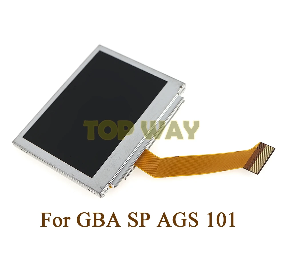 10 шт. оригинальный новый яркий ЖК-дисплей с подсветкой для GBA SP AGS 101