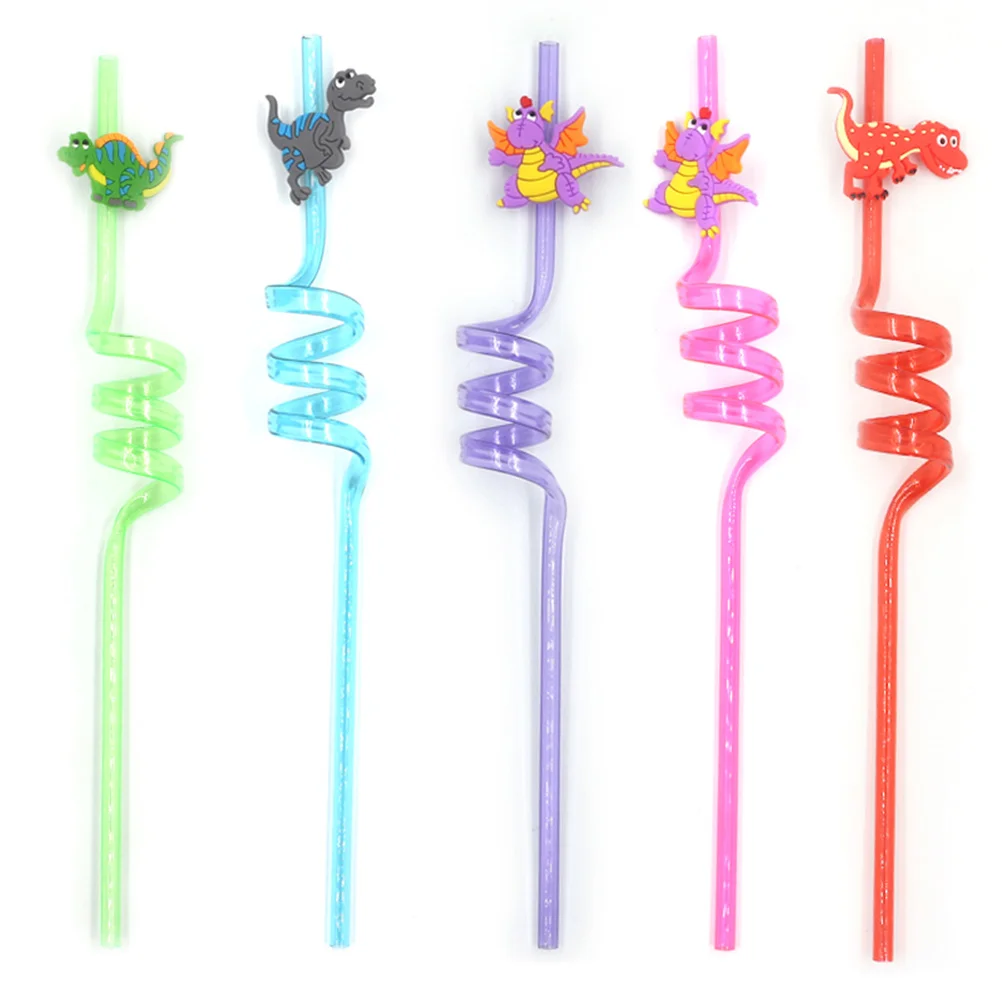 

16 pcs Straws Disposable Party Supplies Drinking Straw for Festival Birthday