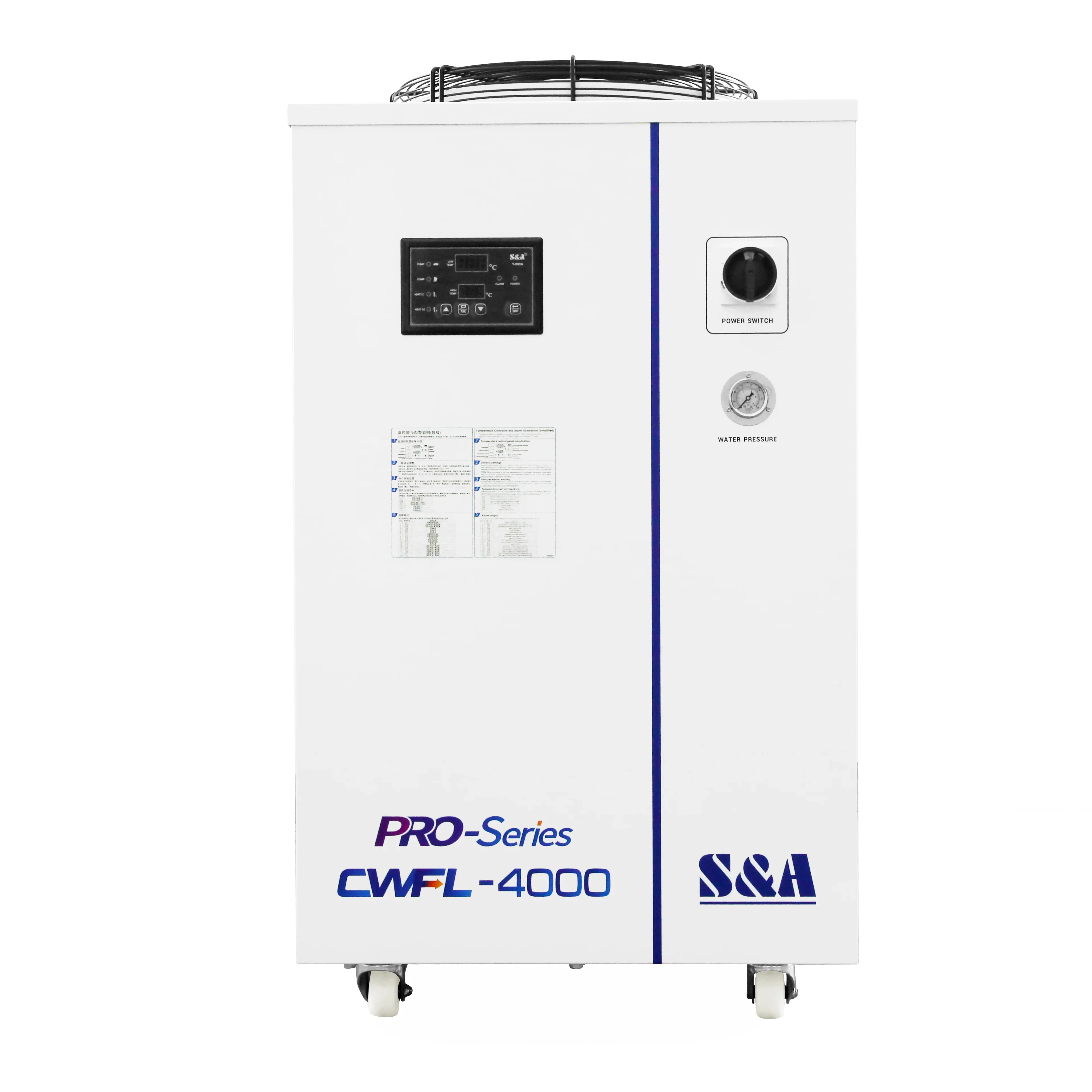 S&ampA Заводская цена CWFL-4000 Волоконный лазерный сварочный охлаждающий аппарат