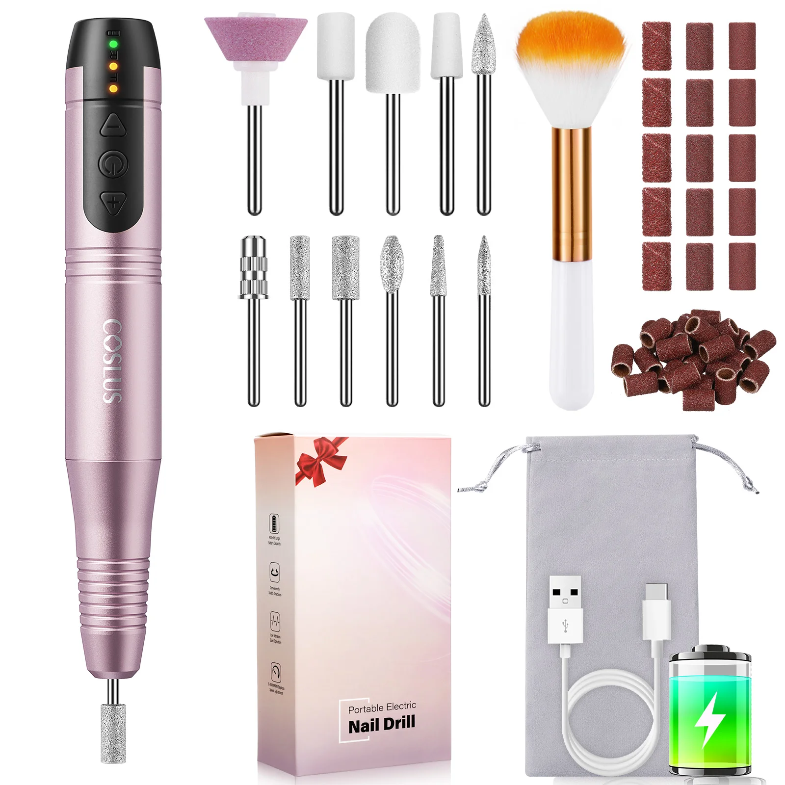

Nail Drill Machine Nail Shaper Machine Automatic File Salon Supplies Electric