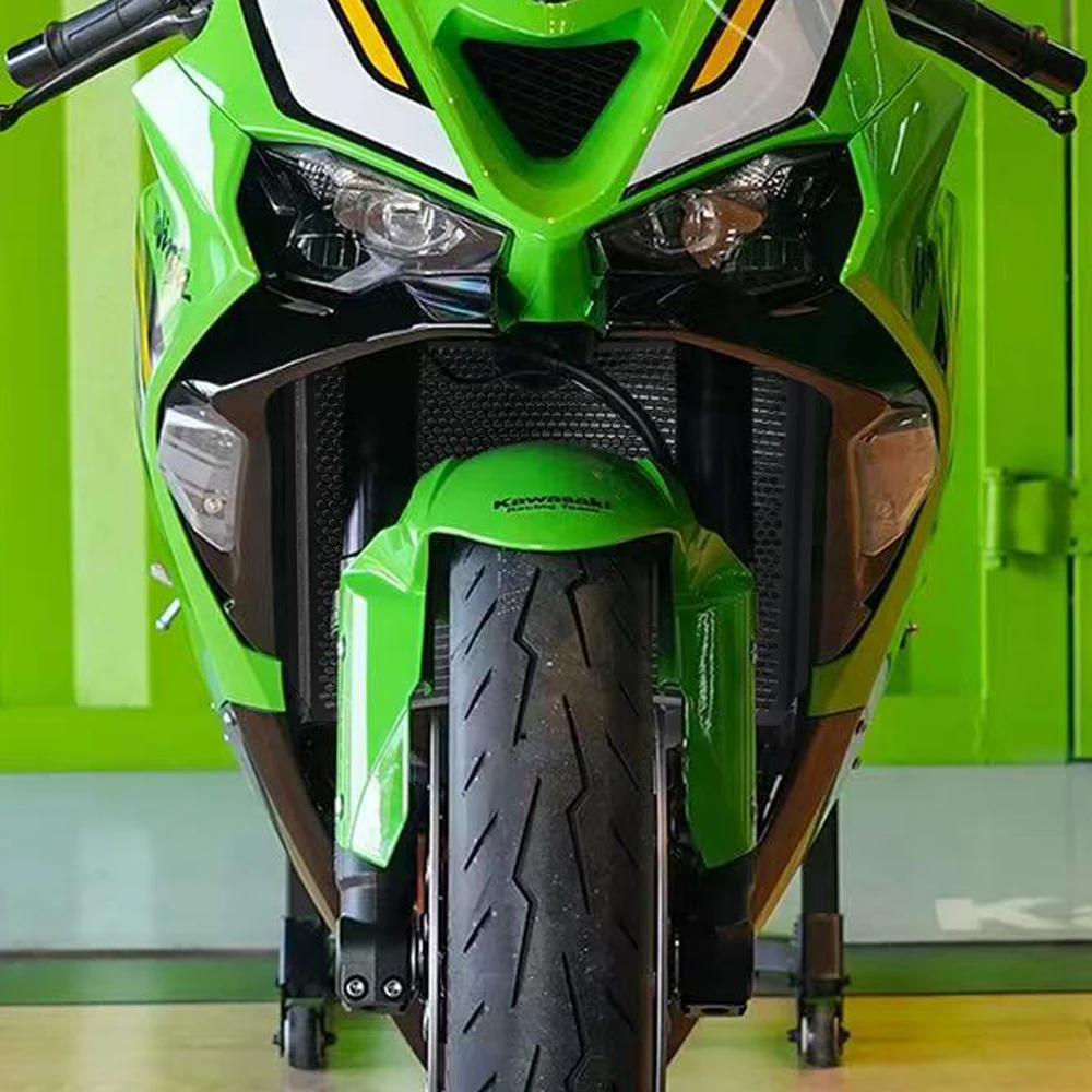 Фото Защитная решетка радиатора мотоцикла, подходит для Kawaskai ZX6R 2013-2025 №4