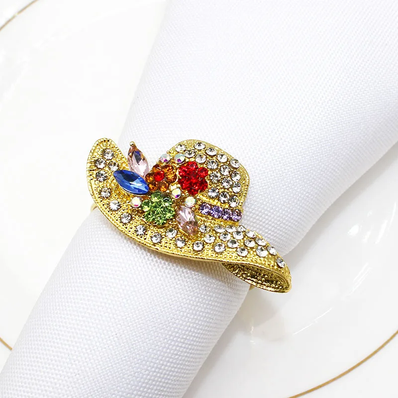 4 шт./партия кольца для салфеток и шляп