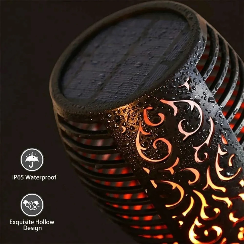 Big LED lamp is big flame 96led torch with dancing effect |