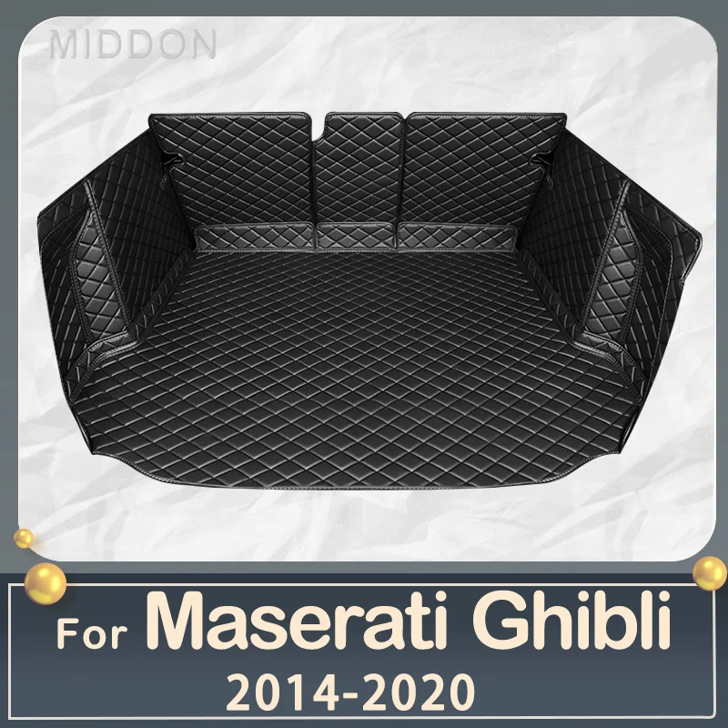 

Car trunk mat for Maserati Ghibli 2014 2015 2016 2017 2018 2019 2020 cargo liner carpet interior accessories cover