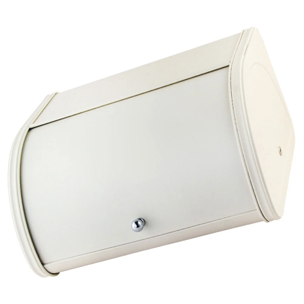 

Bread Box Stainless Steel Food Containers Storage Case Iron Multi-function Holder