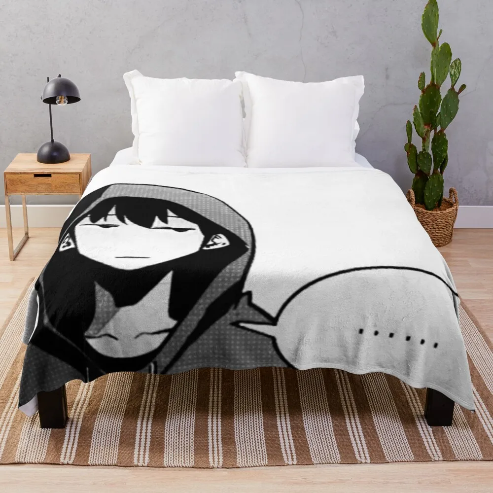 

Annoyed Jin Woo From Solo Leveling Target Plaid Decorative Bed Throw Blankets