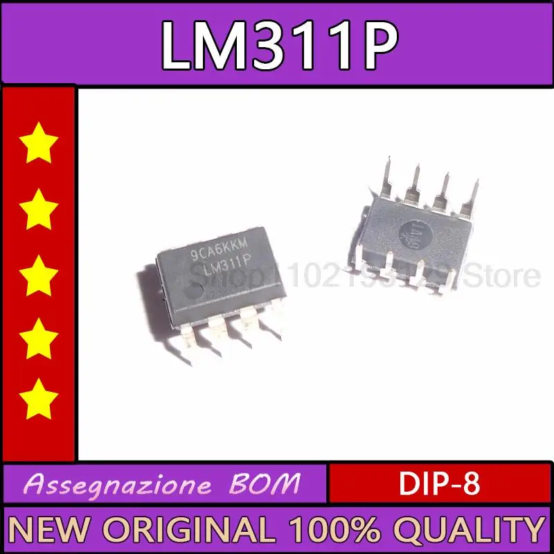 

10 шт./лот Lm311p in-line dip-8 новый импортный