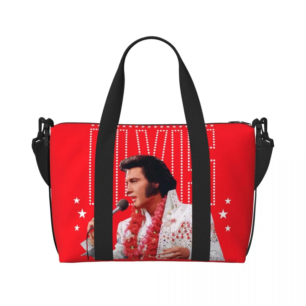 Изготовленная на заказ большая сумка Elvis And Rock King женская вместительная для