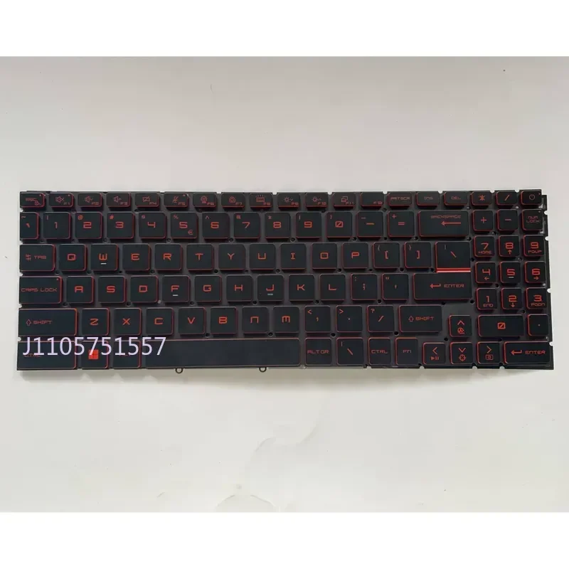 Фото Американская клавиатура для MSI Katana GF66 GL66 MS-1581 MS-1582 MS-1583 №1
