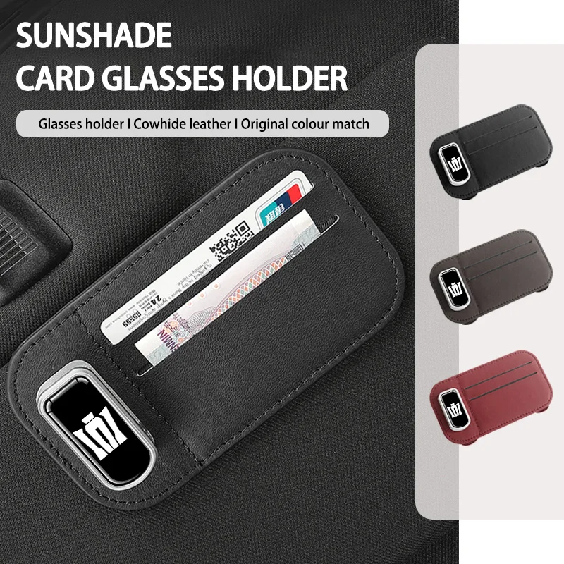

Multifunctional Car Sun Visor Organizer Card Glasses Holder For Toyota Corolla YARIS L Auris C-HR Hilux Vios Rav4 Prado Prius