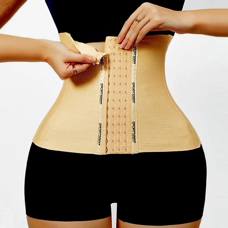 

Slimming Abdomen Belt Corset Waist Trainer XXS Women Dress Body Shaper Corrective Underwear Strap Tummy Trimmer Girdle Shapewear
