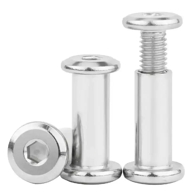 1 ~ 10 шт. Шестигранная розетка с заклепками Соединительный втулка гайка M2 M3 M4 M5 M6 M8