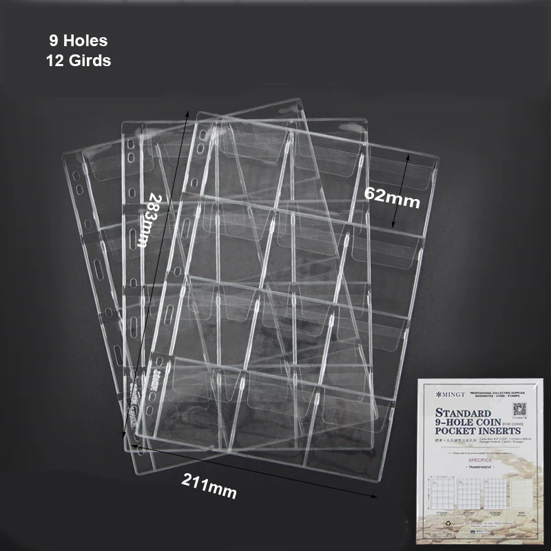 Альбом для монет из полиуретана  AB-0001 альбом для монет 23 х 27 см