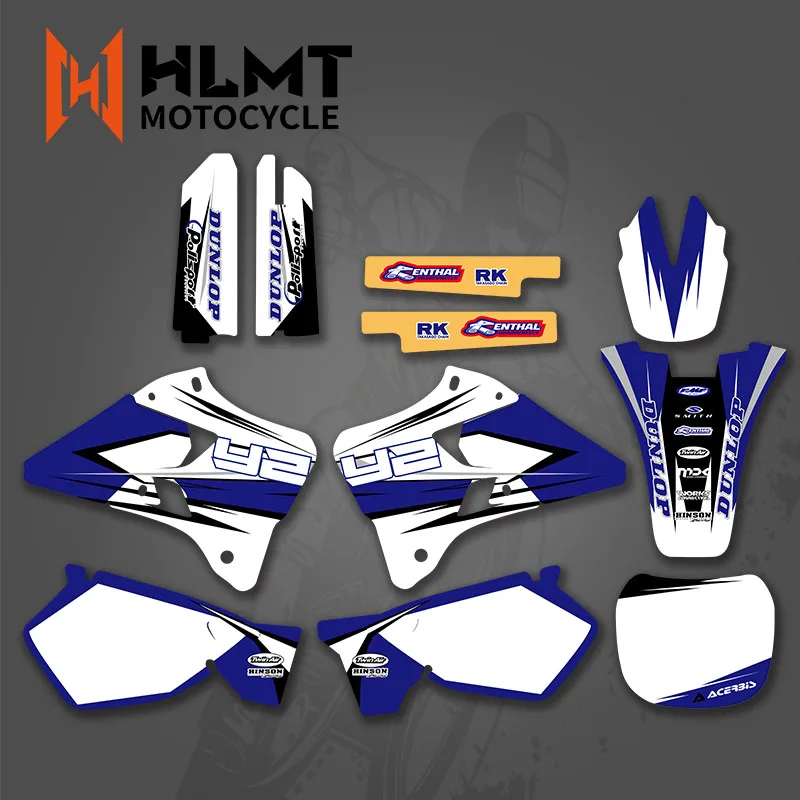 Фото Наклейки для Yamaha YZ125 YZ250 YZ 125 250 1996 1997 1998 1999 2000 2001 №1