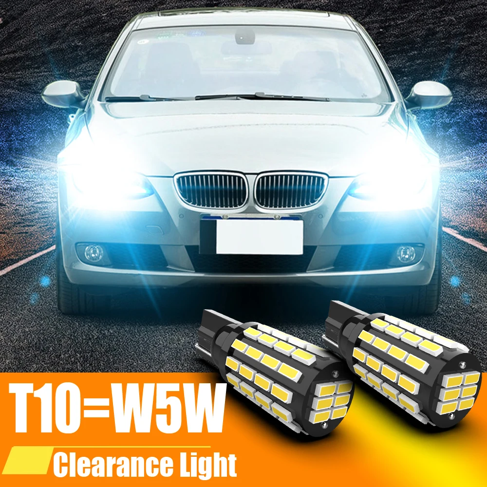 

T10 LED Canbus Bulb W5W 168 194 Clearance Parking Light 12v For Audi A6 C5 C6 C7 A3 8P 8V A4 B5 B6 B7 B8 A5 A7 A8 Q3 Q5 Q7 TT R8