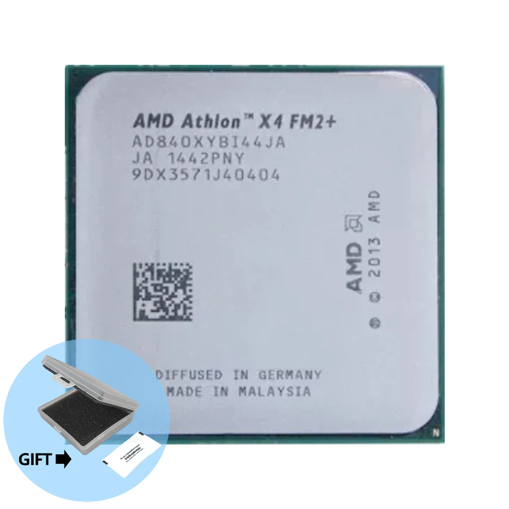 

Четырехъядерный процессор AMD Athlon X4 840 3,1 ГГц AD840XYBI44JA Socket FM2 +