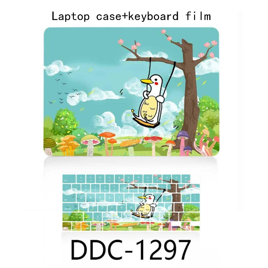 

Laptop case+keyboard film for MacBook M2 Air 13 A2681 2022 A2337A2179 2020 M1 Chip Pro 13 14 16-inch A1932 A2289A2442A2251A2338