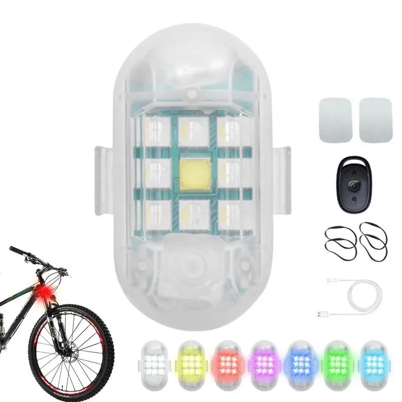 

Светодиодная лампа для предупреждения столкновений, 7 цветов