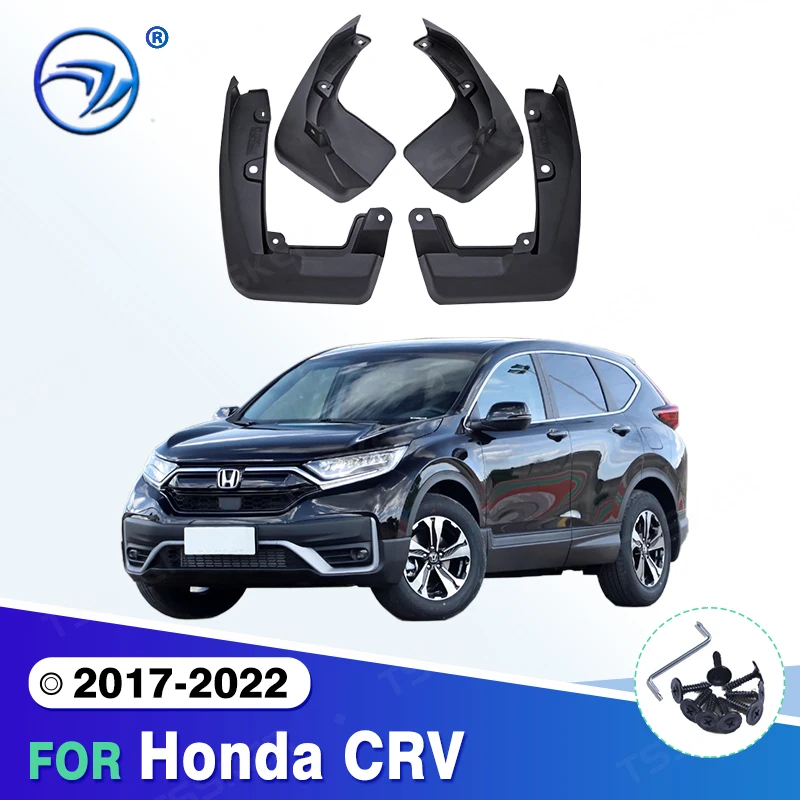 

Автомобильные брызговики, подходят для Honda CRV CR V 2017-2022 2019 2020, брызговики, передние и задние брызговики, автоаксессуары