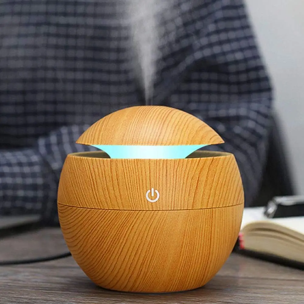 

Difusor De Aromas Elétrico, LED, 7 Cores, USB