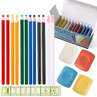 miusie sewing marker pen set fabric pencils with tailor ruler cut free sewing chalk garment pencil sewing tools accessories kit