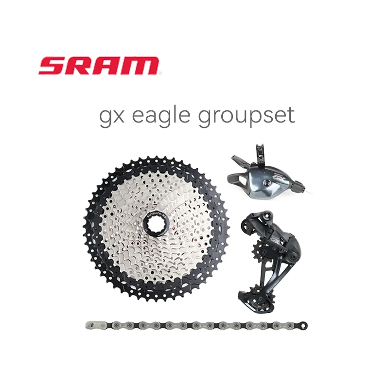 

2021 SRAM GX EAGLE 1x12 12 Speed MTB Bike Groupset Kit Trigger Shifter Lever Rear Derailleur K7 Cassette 11-52T HG Chain