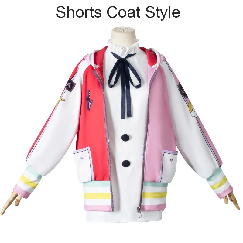 Костюм для косплея Uta из цельной пленки парик Красной Уты реквизит наушников