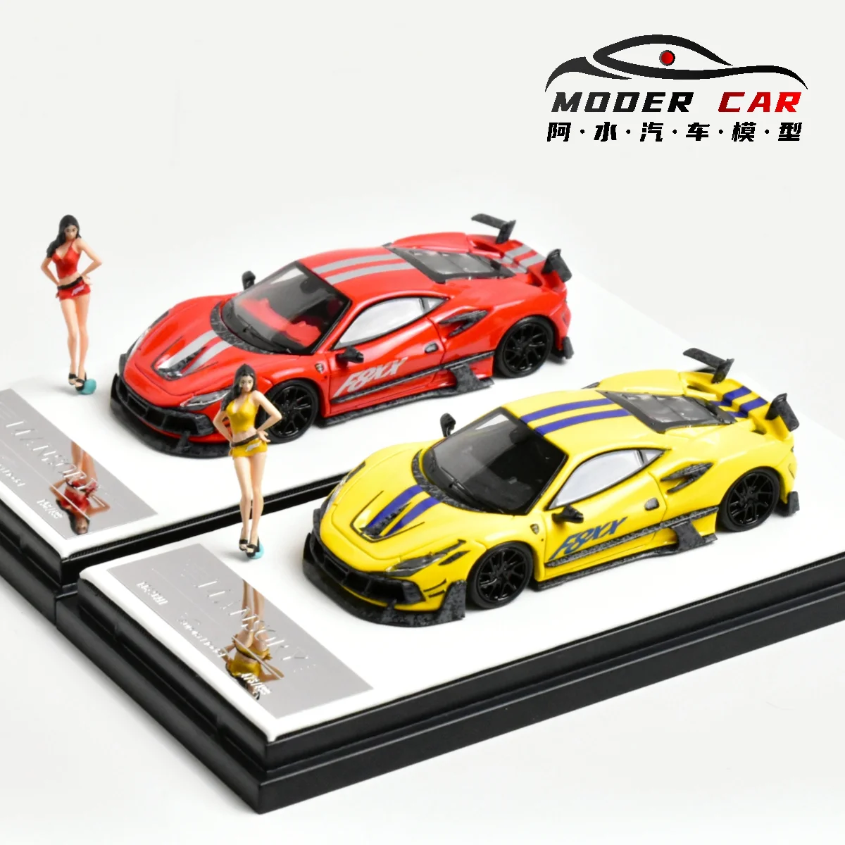 Фото AM 1:64 подарки для подростков F8XX литая под давлением модель автомобиля №3