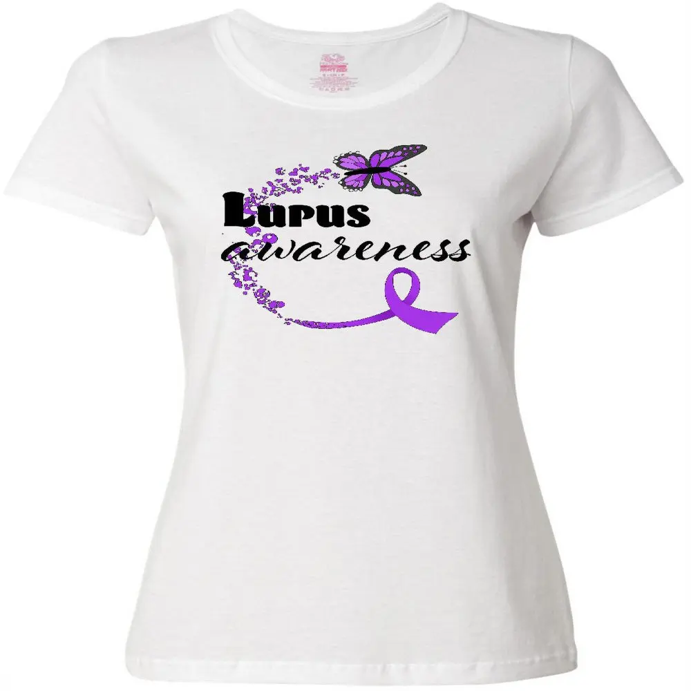 

Lupus Awareness Butterfly Ribbon Women`s T-Shirt