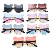 for boys girls uv400 outdoors beach kids sunglasses eyewear children rimless sun glasses cartoon bear