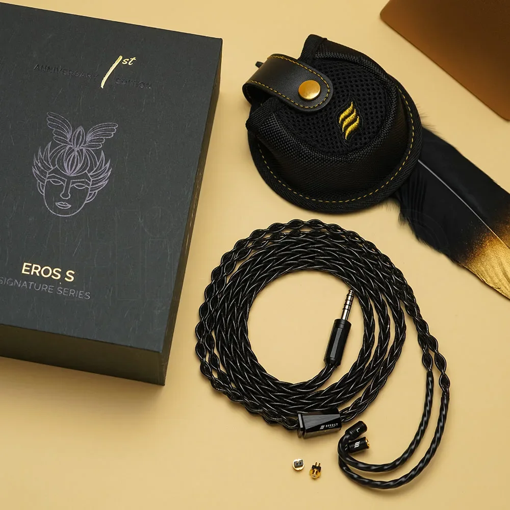 

Оригинальный оригинальный кабель для наушников со звуковыми эффектами и подписями сериала «эрос S», 1-я годовщина, ограниченная серия, 8 проводов