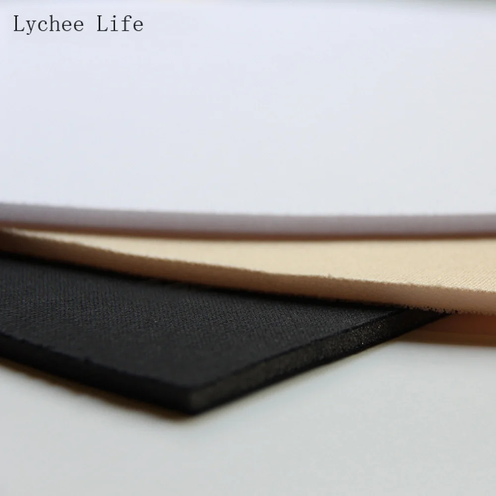 Lychee Life белая кожа композитная губчатая ткань 45x7 5 см/1 5x1 м для нижнего белья