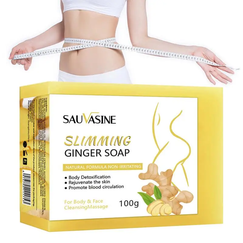 

Organic Ginger Soap Massage Body Slimming Cleansing Ginger Soaps Herbal Slimming Massage Soaps Natural Organic Ginger Bar Soap