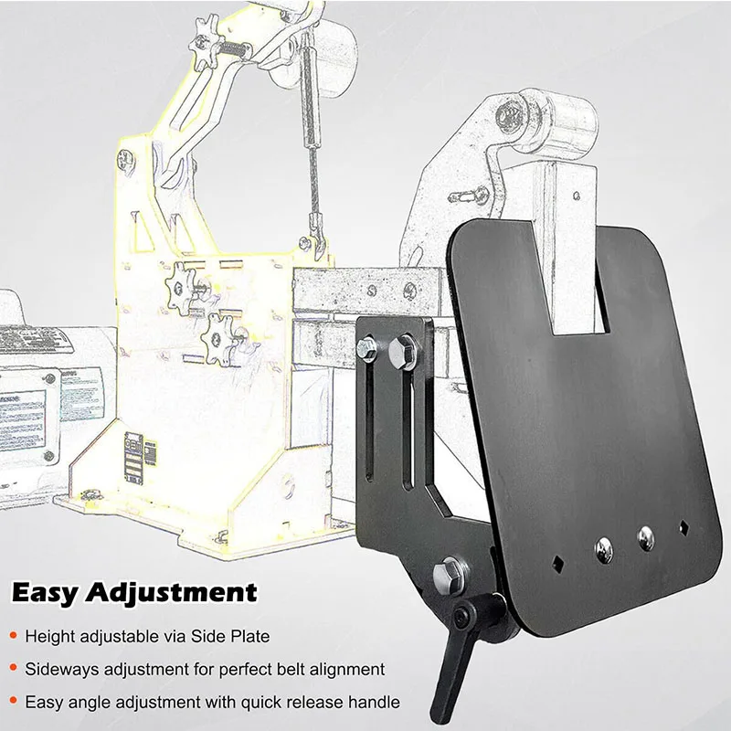 Наклонный стол для ленточной шлифовальной машины подходит OBM и большинства