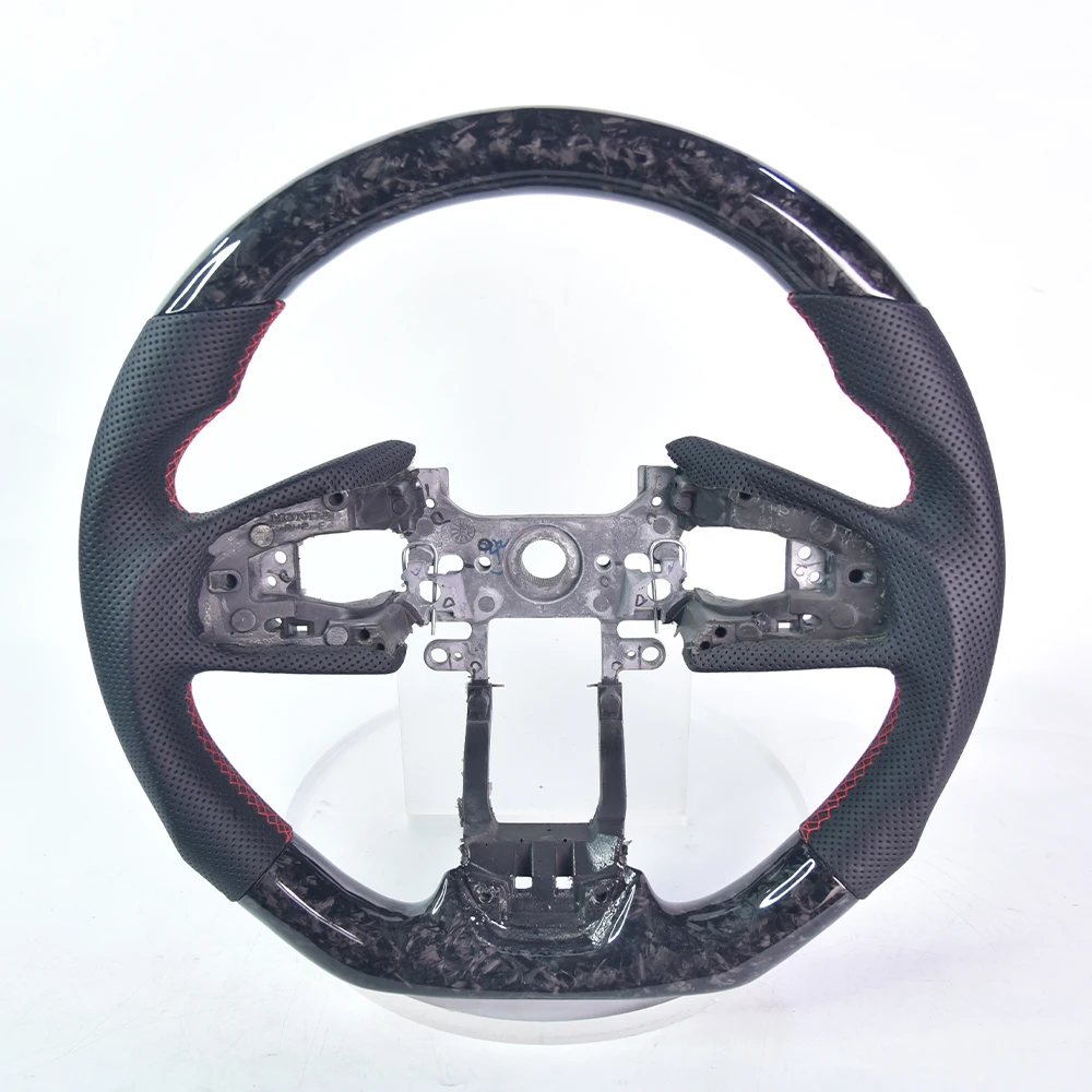 Фото Руль из карбона и персикового дерева для Honda Accord, Civic, Odyssey, Elysion, Binzhi, Fit, Fengfan, URV, Jade, CRV в наличии №3